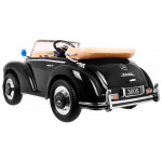 Elektrické autíčko Mercedes Benz 300S Retro - lakované - čierne